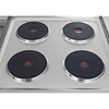 Buffalo Kuchnia elektryczna z 4 polami grzewczymi, nablatowa, 7kW, do 450°C, 400V, Buffalo CU471