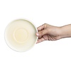Olympia Talerz płytki z wysokim rantem Ø55 mm, z porcelany, okrągły, Olympia Fondant CU425 (6 szt.)