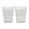 Cambro Pojemnik na żywność 950 ml, 95x95x(h)90 mm, Cambro FreshPro CU135