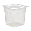 Cambro Pokrywka do pojemnika na żywność 473 ml, 100x100 mm, Cambro FreshPro CU143
