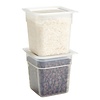 Cambro Pokrywka do pojemnika na żywność 473 ml, 100x100 mm, Cambro FreshPro CU143