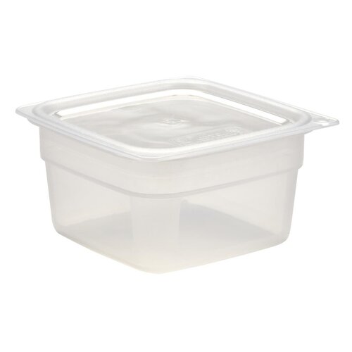 Cambro Pokrywka do pojemnika na żywność 473 ml, 100x100 mm, Cambro FreshPro CU143 Cambro Pokrywka do pojemnika na żywność 473 ml, 100x100 mm, Cambro FreshPro CU143