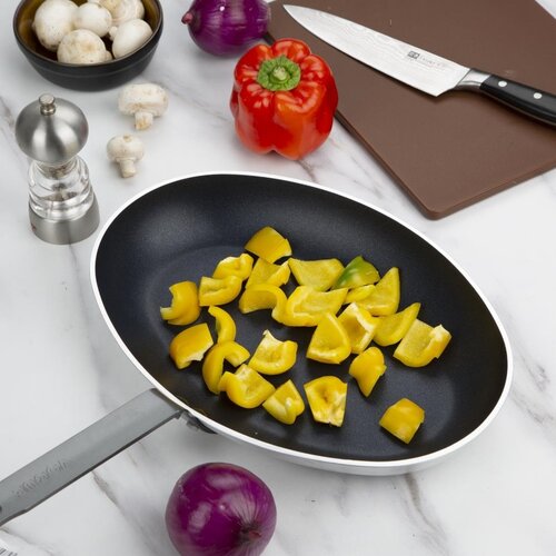 Vogue Patelnia aluminiowa z powłoką nieprzywierającą 2.3 L, Ø360 mm, Vogue Teflon Platinum Plus HT988 Vogue Patelnia aluminiowa z powłoką nieprzywierającą 2.3 L, Ø360 mm, Vogue Teflon Platinum Plus HT988
