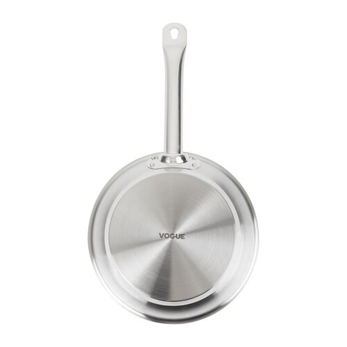 Vogue Patelnia ze stali nierdzewnej z powłoką nieprzywierającą 1.2 L, Ø200 mm, Vogue FC095 Vogue Patelnia ze stali nierdzewnej z powłoką nieprzywierającą 1.2 L, Ø200 mm, Vogue FC095