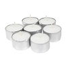 Bolsius Świeca stołowa 375x235x(h)65 mm, Bolsius DJ759, biała (90 szt.)
