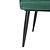 Bolero Fotel 810 mm, do użytku wewnętrznego, Bolero FX070, zielony (2 szt.)