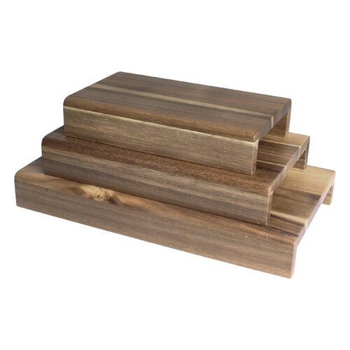 Olympia Schody bufetowe 3-stopniowe 145x250x(h)50 mm, Olympia CP697 (3 szt.) Olympia Schody bufetowe 3-stopniowe 145x250x(h)50 mm, Olympia CP697 (3 szt.)