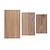 Olympia Schody bufetowe 3-stopniowe 145x250x(h)50 mm, Olympia CP697 (3 szt.)