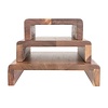 Olympia Schody bufetowe 3-stopniowe 145x250x(h)50 mm, Olympia CP697 (3 szt.)