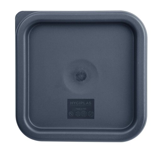 Hygiplas Pokrywka do pojemnika na żywność 192x192 mm, Hygiplas CF043, niebieska Hygiplas Pokrywka do pojemnika na żywność 192x192 mm, Hygiplas CF043, niebieska