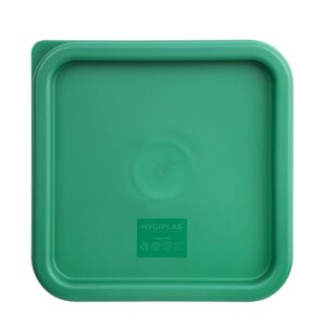 Hygiplas Pokrywka do pojemnika na żywność 231x231 mm, Hygiplas CF047, zielona Hygiplas Pokrywka do pojemnika na żywność 231x231 mm, Hygiplas CF047, zielona