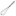 Nisbets Essentials Rózga 7 wrzecion ze stali nierdzewnej 295 mm, Nisbets Essentials DF117