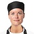 Nisbets Essentials Czapka uniwersalna Nisbets Essentials BB476, czarna (2 szt.)