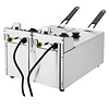Buffalo Frytownica elektryczna 2-komorowa nastawna 6L, 4kW, Buffalo CU615, 230V