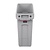 Rubbermaid Kosz na śmieci 49L z polietylenu, Rubbermaid FC924, szary