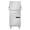Buffalo Zmywarka kapturowa 500x500 mm, Buffalo DN975 z pompą spustową, 9.6kW, 400V, 785x700x(h)1480 mm