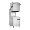 Buffalo Zmywarka kapturowa 500x500 mm, Buffalo DN975 z pompą spustową, 9.6kW, 400V, 785x700x(h)1480 mm