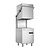 Buffalo Zmywarka kapturowa 500x500 mm, Buffalo DN975 z pompą spustową, 9.6kW, 400V, 785x700x(h)1480 mm