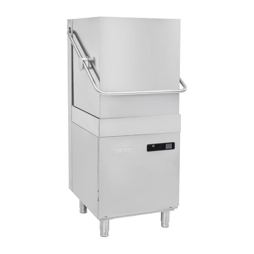 Buffalo Zmywarka kapturowa 500x500 mm, Buffalo DN975 z pompą spustową, 9.6kW, 400V, 785x700x(h)1480 mm Buffalo Zmywarka kapturowa 500x500 mm, Buffalo DN975 z pompą spustową, 9.6kW, 400V, 785x700x(h)1480 mm