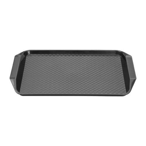 Olympia Prostokątna taca do serwowania 305x435 mm, z polipropylenu, Olympia HY809, czarna Olympia Prostokątna taca do serwowania 305x435 mm, z polipropylenu, Olympia HY809, czarna