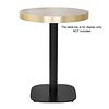 Bolero Żeliwna podstawa do stołu, pojedyncza Ø420x(h)720 mm, Bolero FU546