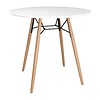 Bolero Stolik okrągły Ø798x(h)740 mm, Bolero Arlo DB218, biały