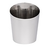 Olympia Kubek na przekąski 480 ml, Ø95x(h)112 mm, Olympia FU281, srebrny