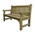 Rowlinson Ławka ogrodowa z drewna iglastego 1500x670x(h)950 mm, Rowlinson CG093