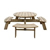 Rowlinson Stół piknikowy okrągły Ø2000x(h)720 mm, Rowlinson CG097
