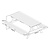 Rowlinson Stół piknikowy 1500x1500x(h)700 mm, Rowlinson CG095