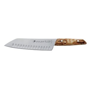 Dick Nóż kucharski Santoku 180 mm, Dick DP576, brązowy Dick Nóż kucharski Santoku 180 mm, Dick DP576, brązowy