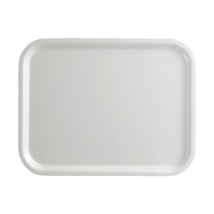 Cambro Prostokątna taca do serwowania 340x460 mm, z laminatu, Cambro Capri CX375, biała Cambro Prostokątna taca do serwowania 340x460 mm, z laminatu, Cambro Capri CX375, biała