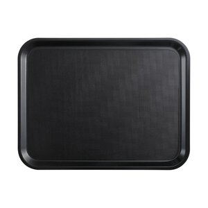 Cambro Antypoślizgowa prostokątna taca do serwowania 360x460 mm, z laminatu, Cambro Mykonos CX382, szara Cambro Antypoślizgowa prostokątna taca do serwowania 360x460 mm, z laminatu, Cambro Mykonos CX382, szara