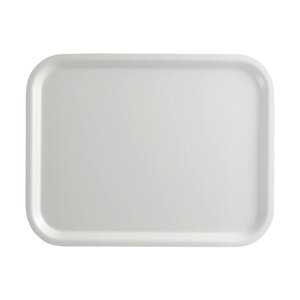 Cambro Prostokątna taca do serwowania 320x530 mm, z laminatu, Cambro Capri CX369, biała Cambro Prostokątna taca do serwowania 320x530 mm, z laminatu, Cambro Capri CX369, biała