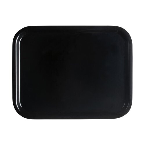 Cambro Prostokątna taca do serwowania 320x530 mm, z laminatu, Cambro Capri CX370, czarna Cambro Prostokątna taca do serwowania 320x530 mm, z laminatu, Cambro Capri CX370, czarna