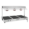 Buffalo Mostek grzewczy 3x 1/1GN do 85°C, 1.5kW, 501x1036x(h)567 mm, Buffalo HT761