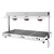 Buffalo Mostek grzewczy 3x 1/1GN do 85°C, 1.5kW, 501x1036x(h)567 mm, Buffalo HT761
