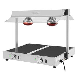 Buffalo Mostek grzewczy 2x 1/1GN do 85°C, 1kW, 501x699x(h)567 mm, Buffalo HT760 Buffalo Mostek grzewczy 2x 1/1GN do 85°C, 1kW, 501x699x(h)567 mm, Buffalo HT760