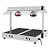 Buffalo Mostek grzewczy 2x 1/1GN do 85°C, 1kW, 501x699x(h)567 mm, Buffalo HT760
