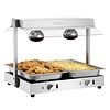 Buffalo Mostek grzewczy 2x 1/1GN do 85°C, 1kW, 501x699x(h)567 mm, Buffalo HT760