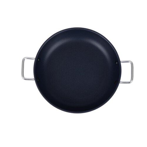 Vogue Patelnia do paelli z powłoką nieprzywierającą 4 L, Ø350 mm, Vogue Teflon Platinum Plus HT990 Vogue Patelnia do paelli z powłoką nieprzywierającą 4 L, Ø350 mm, Vogue Teflon Platinum Plus HT990