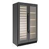 Polar Refrigeration  Chłodziarka na wino 2 drzwiowa 365L, drzwi suwane, 2 do 20°C, Polar G-serie GL097