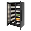 Polar Refrigeration  Chłodziarka na wino 2 drzwiowa 365L, drzwi suwane, 2 do 20°C, Polar G-serie GL097