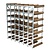 Traditional Wine Racks Regał na butelki do wina na 42 szt. 230x620x(h)620 mm, Traditional Wine Racks DN634