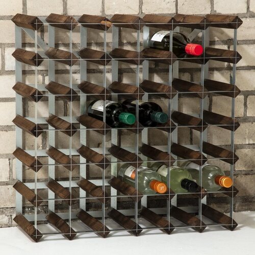 Traditional Wine Racks Regał na butelki do wina na 42 szt. 230x620x(h)620 mm, Traditional Wine Racks DN634 Traditional Wine Racks Regał na butelki do wina na 42 szt. 230x620x(h)620 mm, Traditional Wine Racks DN634