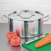 Nisbets Essentials Garnek średni ze stali nierdzewnej 12L, Ø320 mm, Nisbets Essentials DB255