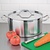 Nisbets Essentials Garnek średni ze stali nierdzewnej 12L, Ø320 mm, Nisbets Essentials DB255