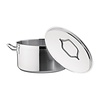 Nisbets Essentials Garnek średni ze stali nierdzewnej 12L, Ø320 mm, Nisbets Essentials DB255
