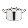 Nisbets Essentials Garnek średni ze stali nierdzewnej 5.6L, Ø240 mm, Nisbets Essentials DB254