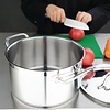 Nisbets Essentials Garnek średni ze stali nierdzewnej 5.6L, Ø240 mm, Nisbets Essentials DB254